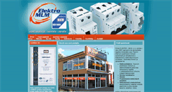 Desktop Screenshot of elektro-mlm.sk